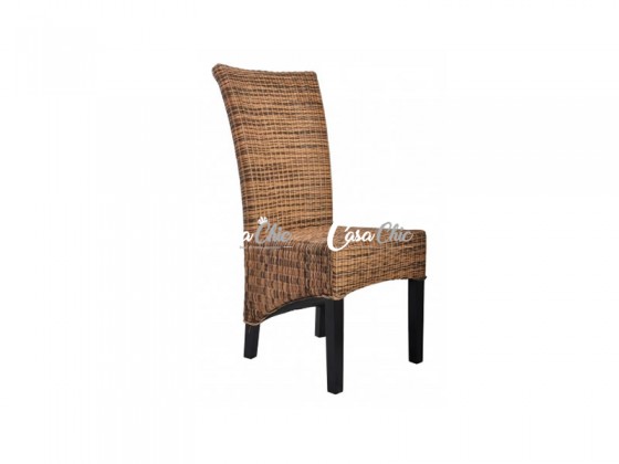 Cadeira Macador 9001511 Assento e Encosto em Rattan